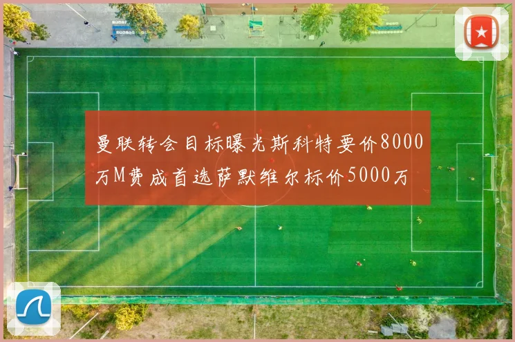 曼联转会目标曝光斯科特要价8000万M费成首选萨默维尔标价5000万